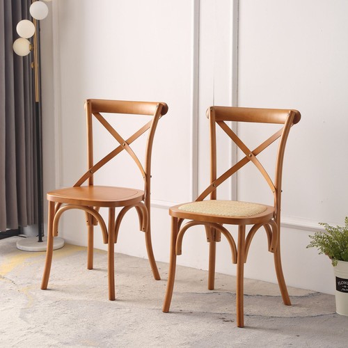 Vintage Solid Wood Dining Chair with Backrest for Weddings, Meetings, Living Rooms, Hotels, and Nordic-Style Restaurants