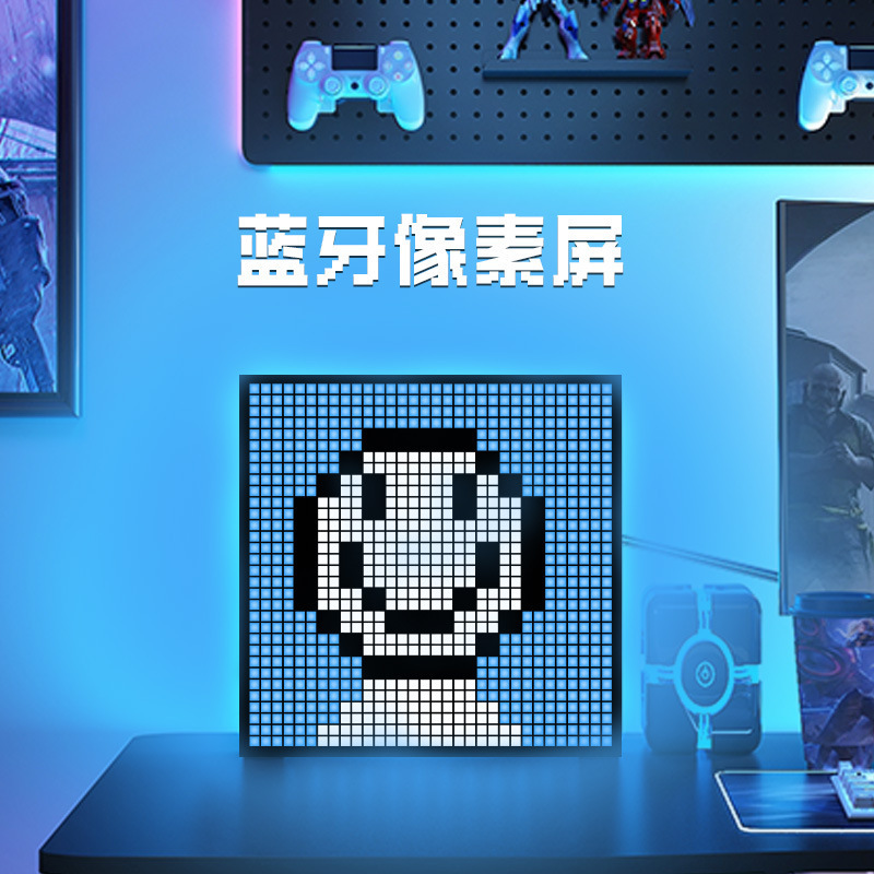 32*32DIY デスクトップ Bluetooth ピクセルスクリーンテーブルピクセルフォトフレーム LED 壁掛けピクセルスクリーンフォトフレーム装飾品|undefined