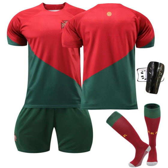 2223 Portugal Home Football Suit No. 7 Ronaldo Jersey No. 8 B Fee No. 23 Felix Jersey Suit