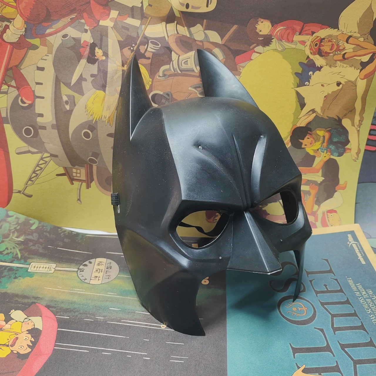 Китайская Хэллоуин полное лицо студент-косплей Batman передняя часть Batman полное лицо маска