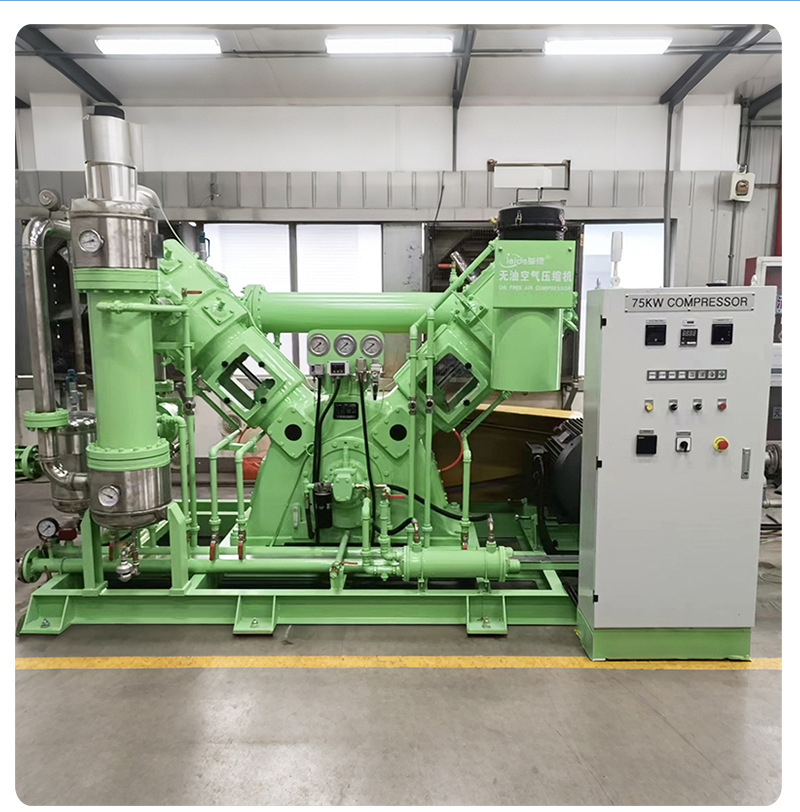 PET blow molding high-pressure air compressor industrial air booster equipment for beverage factories plastic PET blow molding high-pressure air compressor