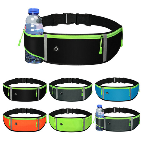 New outdoor sports waist bag, running waist bag, mobile phone bag, men's and women's outdoor equipment waterproof invisible waist bag
