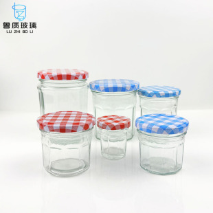 in stock wholesale French qiaopo glass bottle pickles jam fermented bean curd canned empty bottle honey bottled