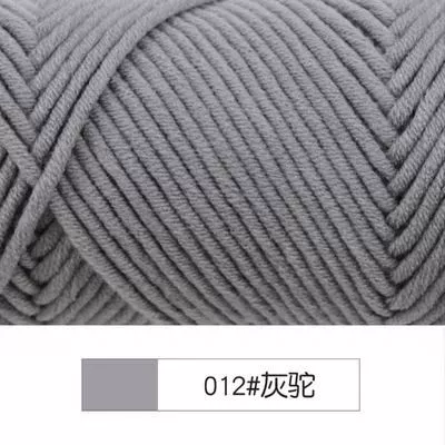 Gray camel lover cotton 4 stick needle style + leather label
