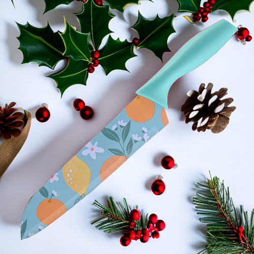 Cross-border foreign trade creative pattern fruit knife, kitchen cutting knife, fruit knife, household knife set wholesale