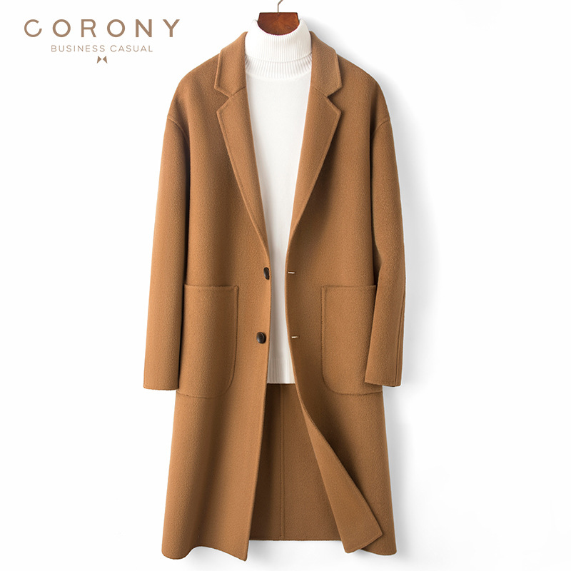Winter cashmere woolen woolen coat