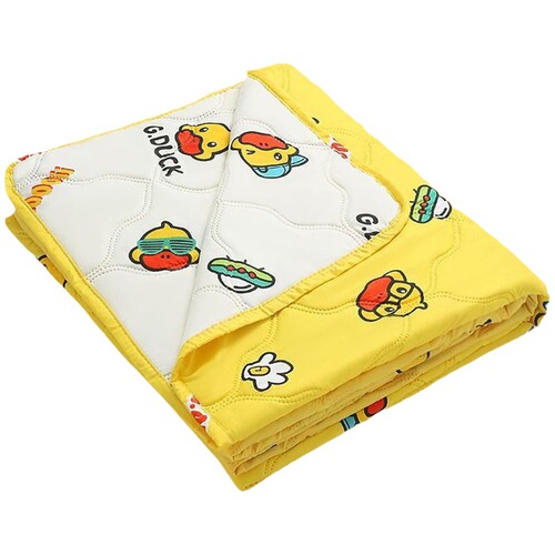 Little Yellow Duck children and adults summer cool quilt thin summer washable air-conditioned quilt kindergarten quilt lunch break quilt for delivery