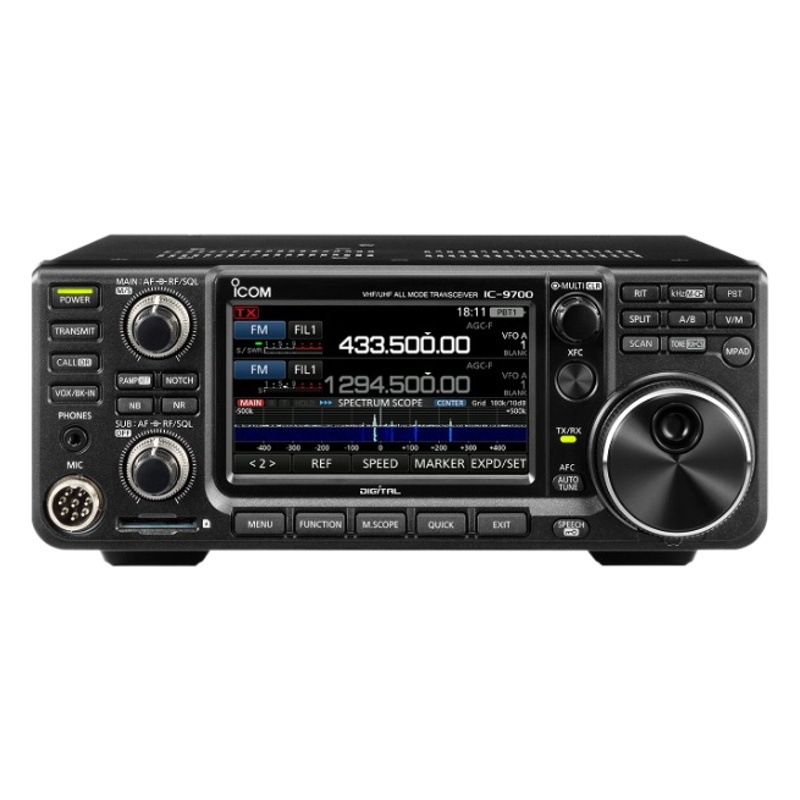 ICOM aikemu transceptor de IC-9700 V/U/1200MHZ transceptor de comunicación por satélite de modo completo