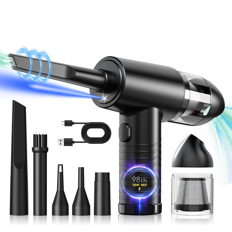 Cross-Border Hot-Selling Violent Dust Blower, Computer Case Keyboard Dust Remover, Outdoor Camping Portable Car-Mounted Dust Blower