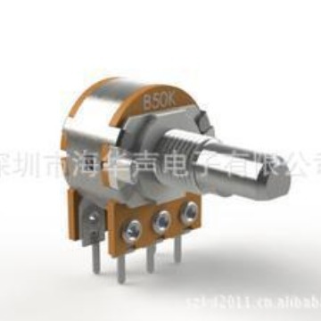 厂家供应WH148带开关电位器，碳膜电位器，B5K-500K带开关电位器