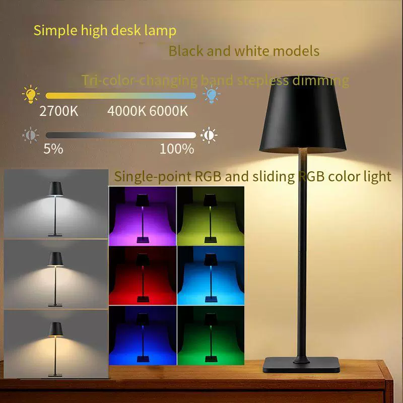 Фабрика непосредственно для современной минималистской настольной лампы украшения настольной лампы спальня ресторан бар сенсорный ночной свет высокого класса