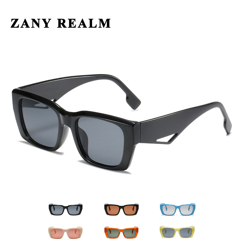 Nueva caja de Corea del comercio exterior PC gafas de sol hombres y mujeres retro hueco ins gafas de sol gafas de suministro directo de fábrica