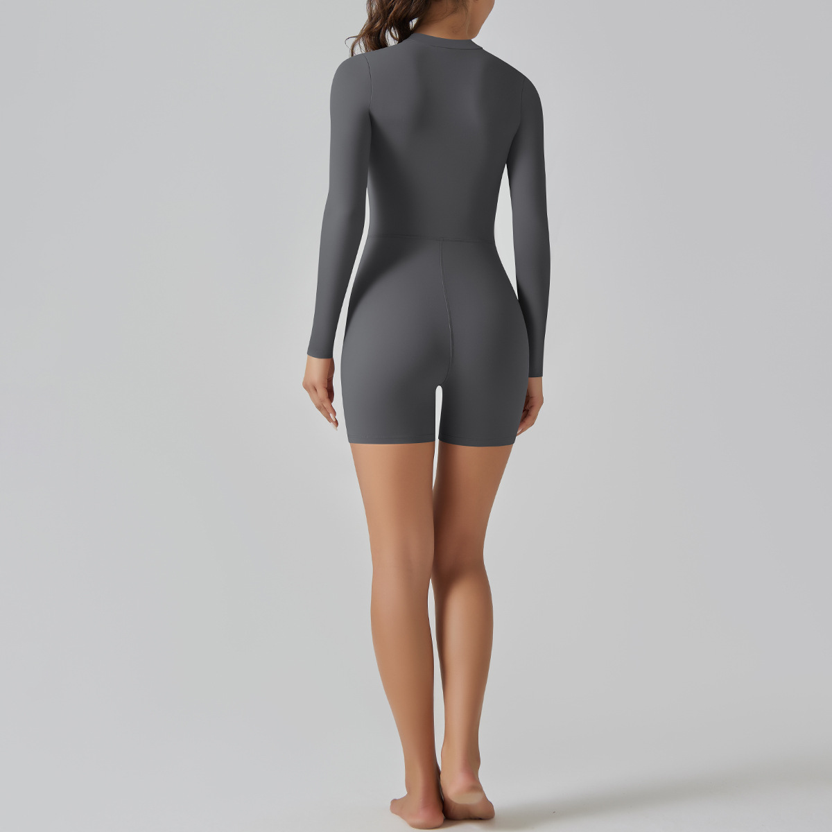 206g Weight Long Sleeve Sleeve Length Nylon, Cotton Blend Fabric Type Regular Top Length Rompers Pants Type Fitness, Running, Sports Occasion Round Neck Neckline Solid Color Pattern Simple Style, Sport Style Style Simple Style Sport Style Solid Color Nylon Cotton Blend Round Neck Tracksuit Rompers 92