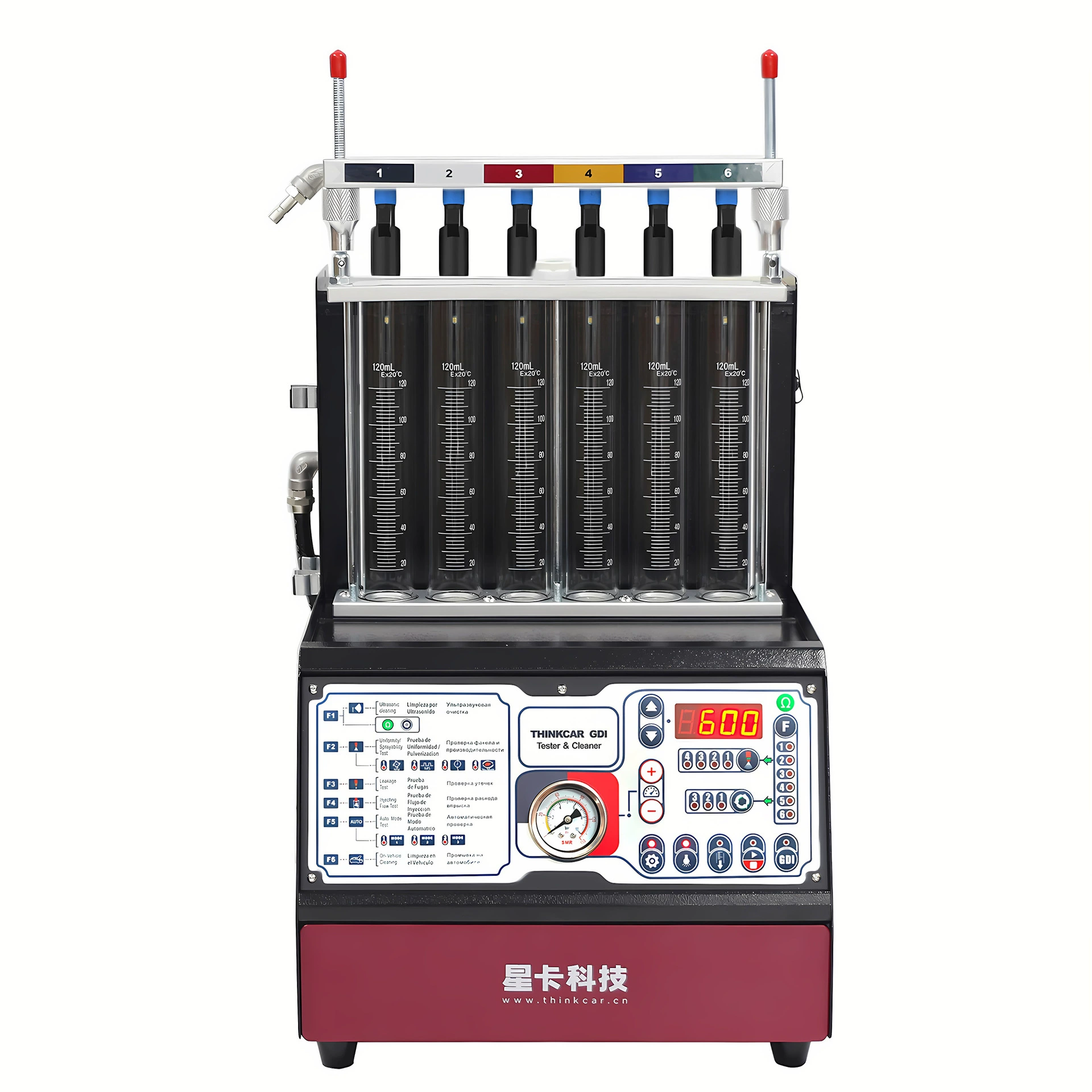 Star Card GDI100 автомобильная топливная форсунка Обнаружение Ультразвуковая очистка цилиндра с прямым впрыском топлива высокого давления