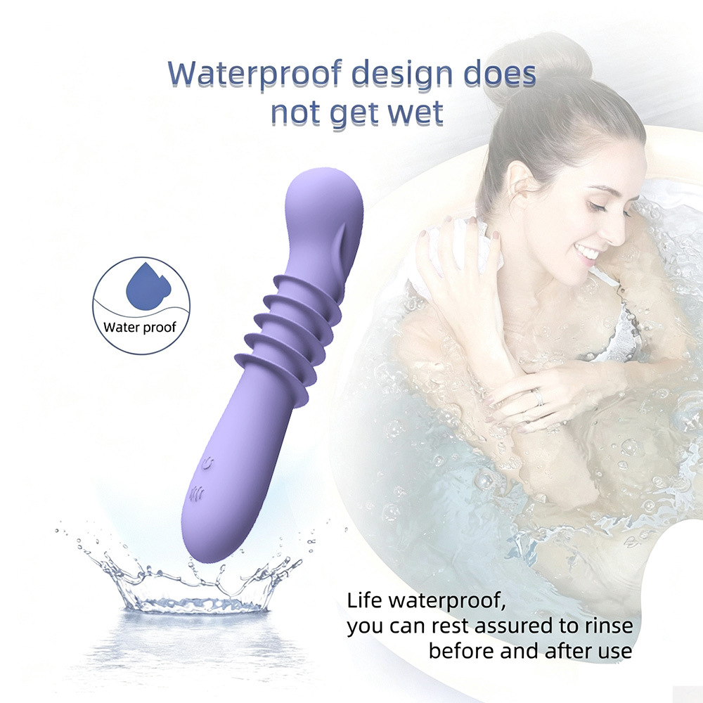 Liquid Silicone Vibrator for Women, 7 Vibration Modes, USB Magnetic Charging — detail image 5
