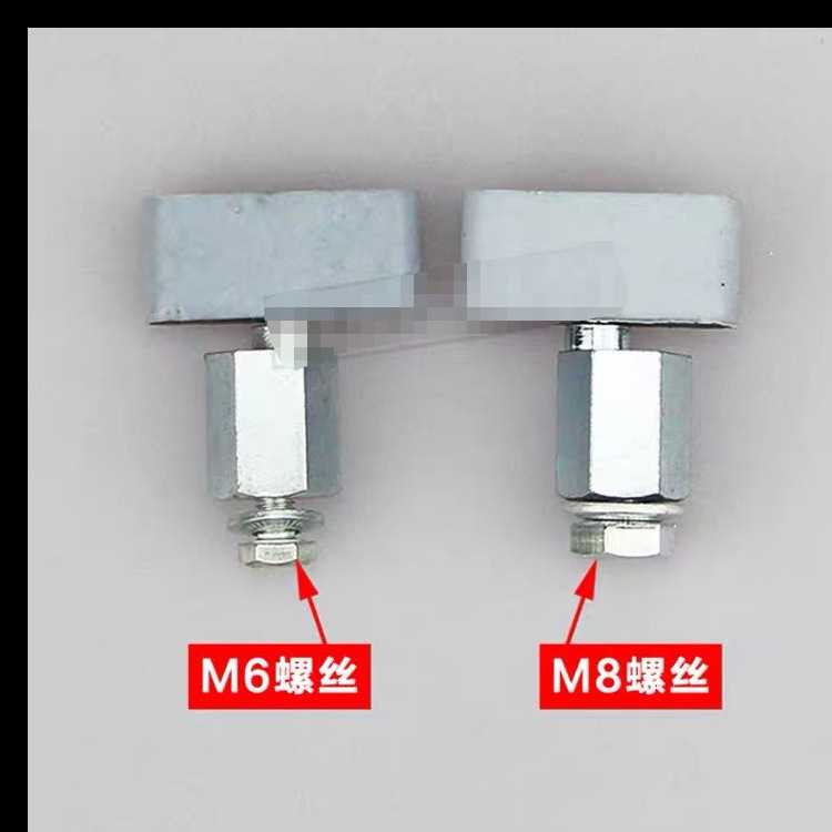 适用于巨人通力 易升 江南快速 电梯门滑块 厅门门脚 M6 M8电梯