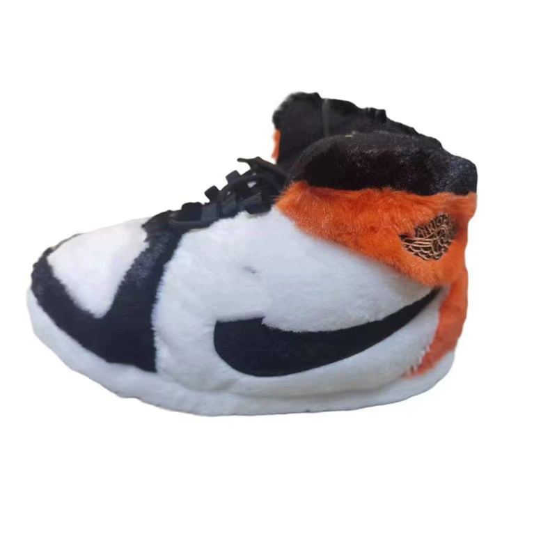 Тапочки Air Jordan демисезонные комфортные тёплые, размеры 36–44, тканевая или кожаная подошва