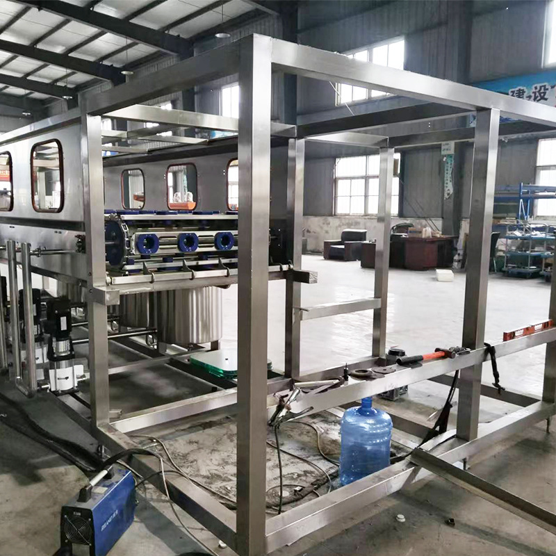 Línea de producción automática de llenado de agua en barril, planta de agua pura, equipo completo, fabricante de máquina de llenado de agua en barril