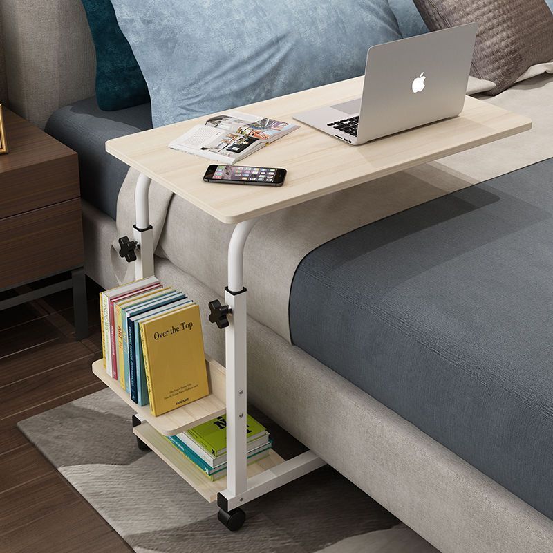 Adjustable Movable Bedside Table for Home Use, Laptop, Bedroom, Lazy Bed Desk, Simple Small Table