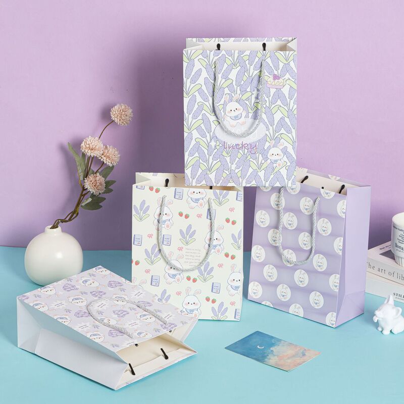 New Purple Rabbit Series Exquisite Gift Bags Direct from the Manufacturer Wholesale New Purple Rabbit Series Exquisite Gift Bags Direct from the Manufacturer Wholesale