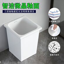 方形陶瓷蓄水池家用厨房水缸厨柜嵌入式储水罐灶台水桶石板台水槽