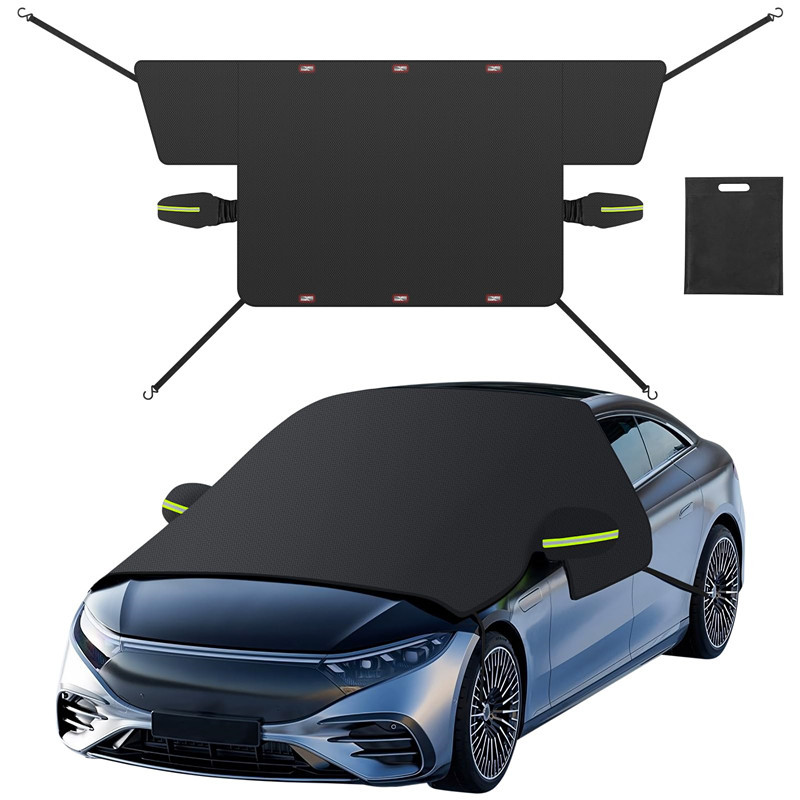 Oxford Cloth Car Snow Cover Front Windshield Frost Protection Sunshade