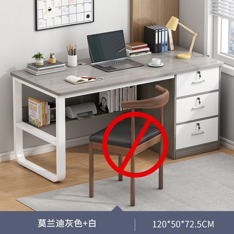 书桌学习桌学生家用写字电脑桌台式工作台卧室简易带抽屉办公桌子|undefined