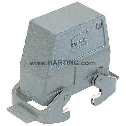 HARTING哈丁 19300240537 HAN 24B M32 双扣侧出 飞线对接 外壳