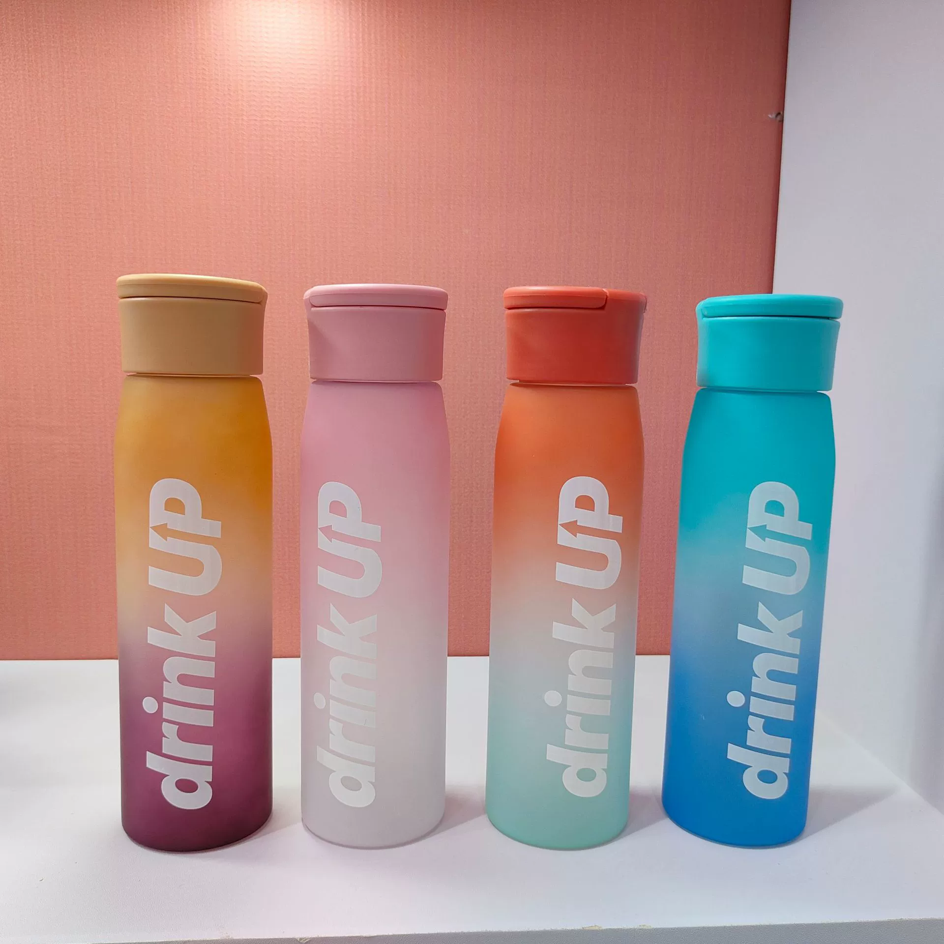 500ml новый простой матовый напиток спортивная чашка для воды может переносить портативную студенческую чашку для воды