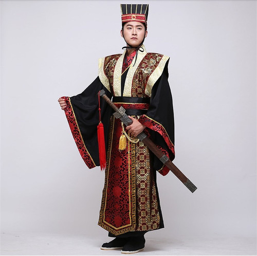 Hanfu men's ancient costume: Official, Swordsman, High-Ranking Official, Statesman, Scholar, Gentleman—plus a stunning performance outfit inspired by Guan Yu from the Romance of the Three Kingdoms studio collection.