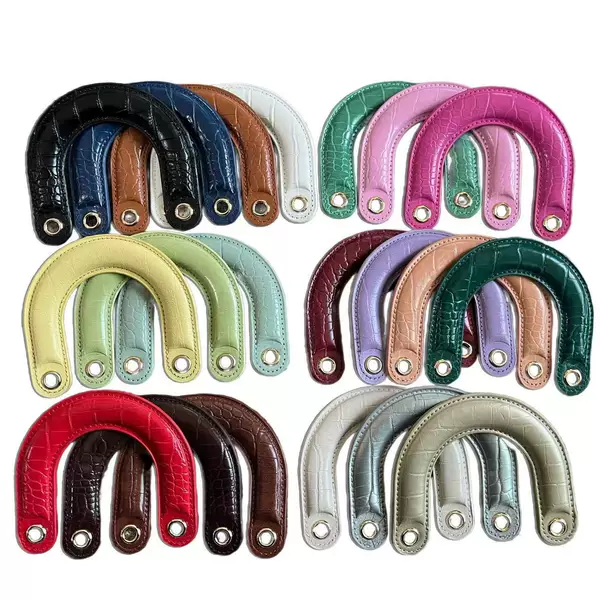 Bag Accessories New Arched Bag with Handle Handle Arched PU Bag with Handle Replaceable Accessories