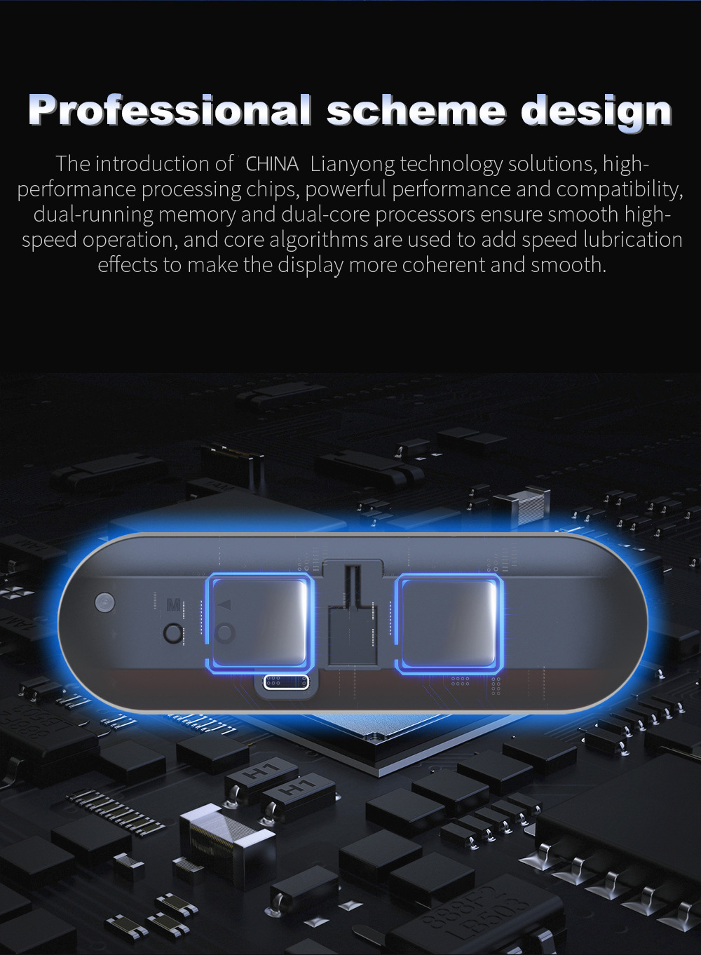 Cross-border popular car HUD head-up display, GPS universal multifunctional speedometer with steering ambient lighting