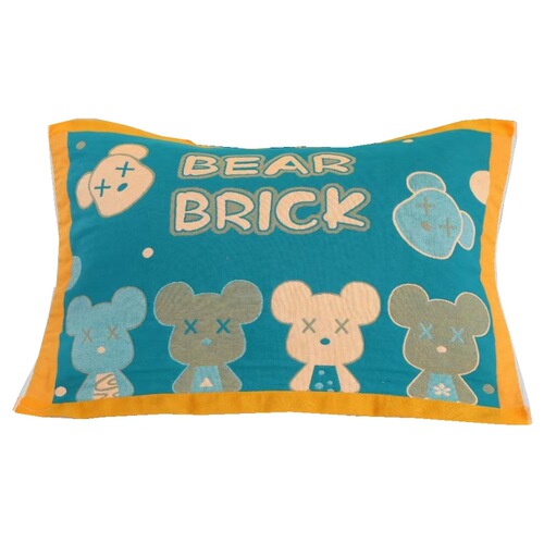 Pillow cover, high-end gauze pillow cover, multi-layer dirt-resistant, sweat-absorbent, four-season high-end, enlarged and thickened, four-season household wholesale
