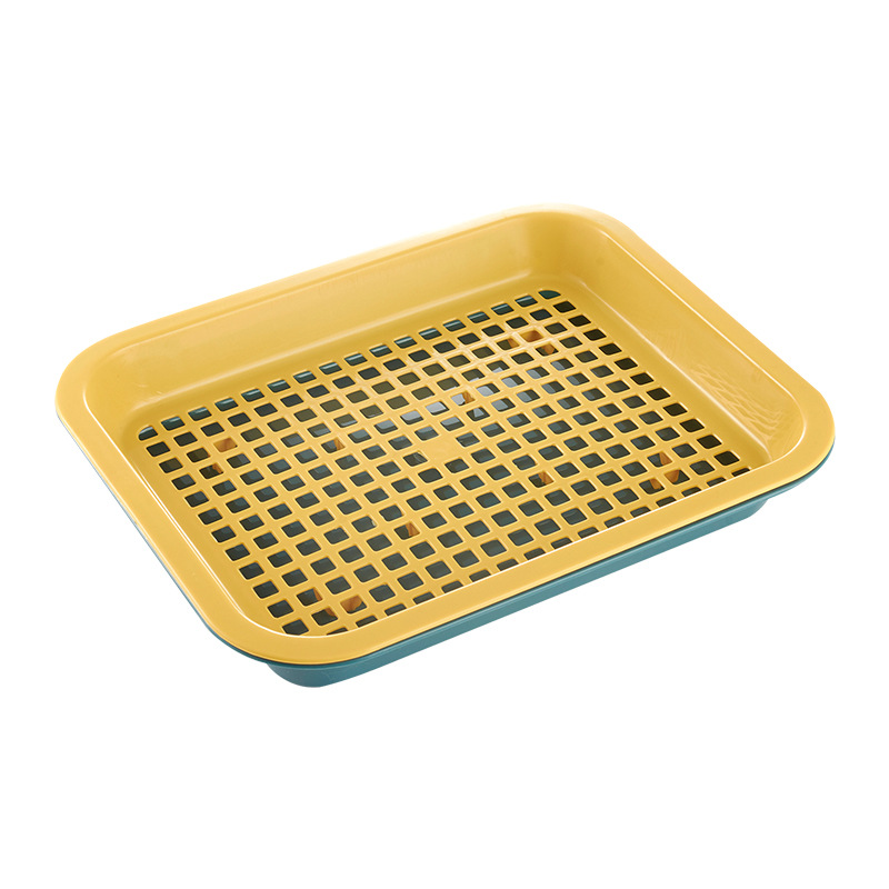 二重の水たまりの野菜と果物の収納かごの置物は野菜のたらいの果物のかごの果物の皿を洗います。