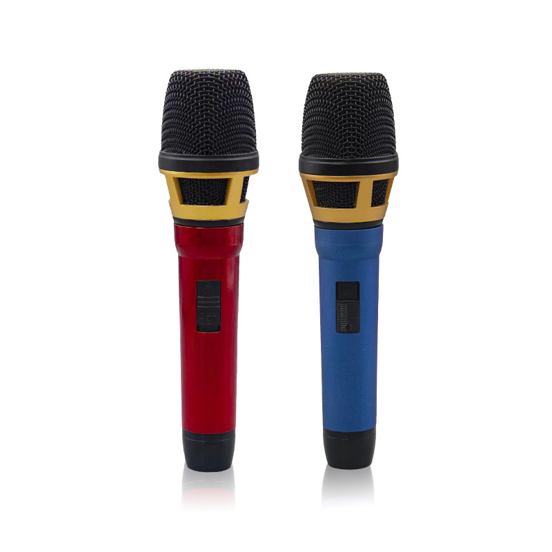 S 338有线动圈麦克风话筒 家用KTV唱歌卡拉ok 会议主持 声卡直播