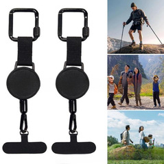 跨境爆款Retractable Anti-Theft Phone Holder 可伸缩防盗手机扣