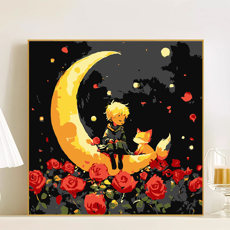 LL078 / 20*20CM（画笔+颜料+绷好内框）