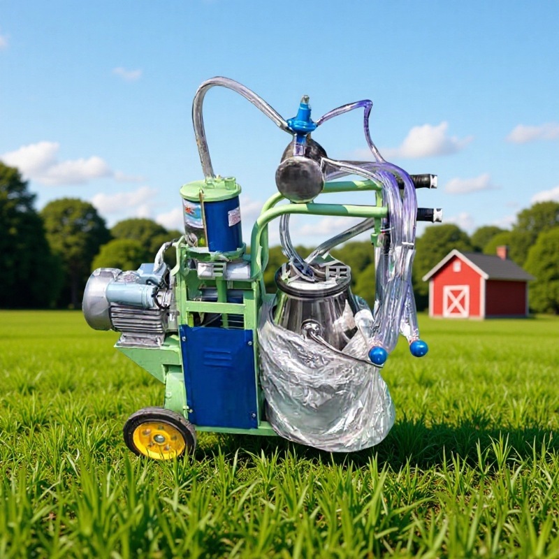 奶羊挤奶机干式泵奶牛挤奶机单桶 （本店铺产品需详询后下单）