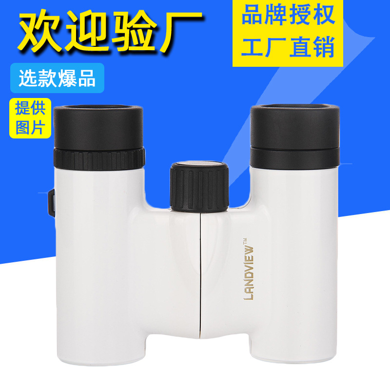 工厂直销 10x22迷你双筒高清高倍望远镜微光夜视跨境优选演唱会