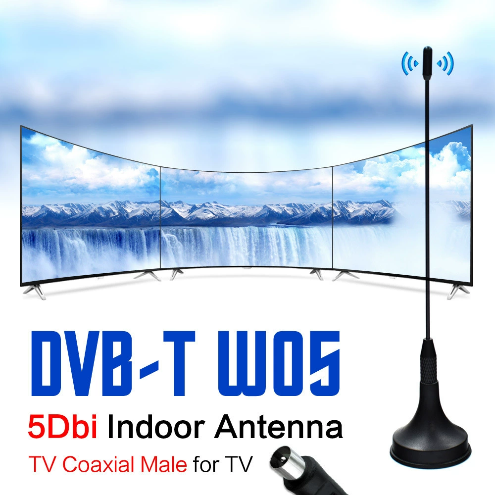 HD цифровая ТВ-антенна DVB-T автомобильная антенна с присоской hdtv антенна ТВ мужская антенна