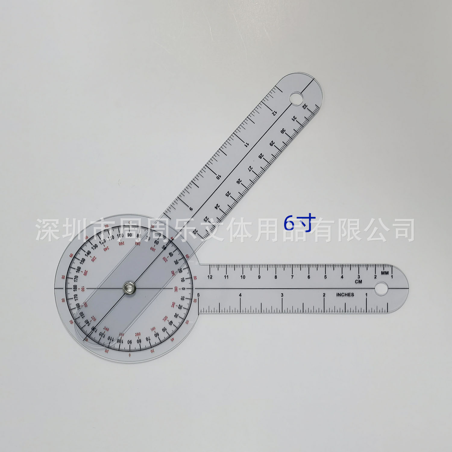 Shenzhen al por mayor regla médica set 3 piezas regla de ángulo 6812 pulgadas regla de hueso regla de dedo escala con escala