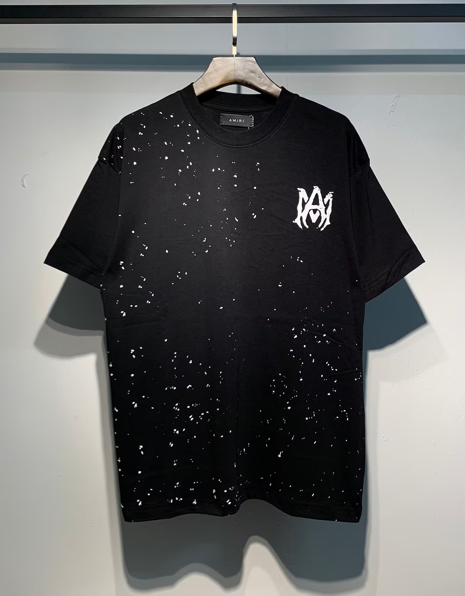 Verano nueva camiseta de manga corta impresa de letras suelta marca de moda hombre camiseta casual de media manga mujer
