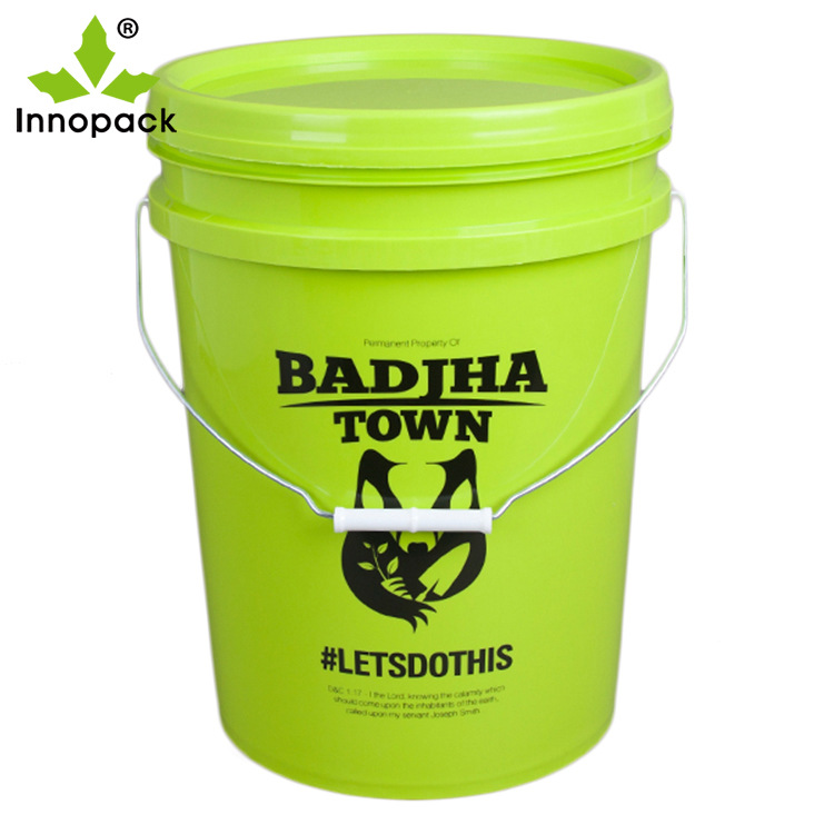 【源头工厂】S-20L标准美式塑料桶款式可印刷logo可选颜色