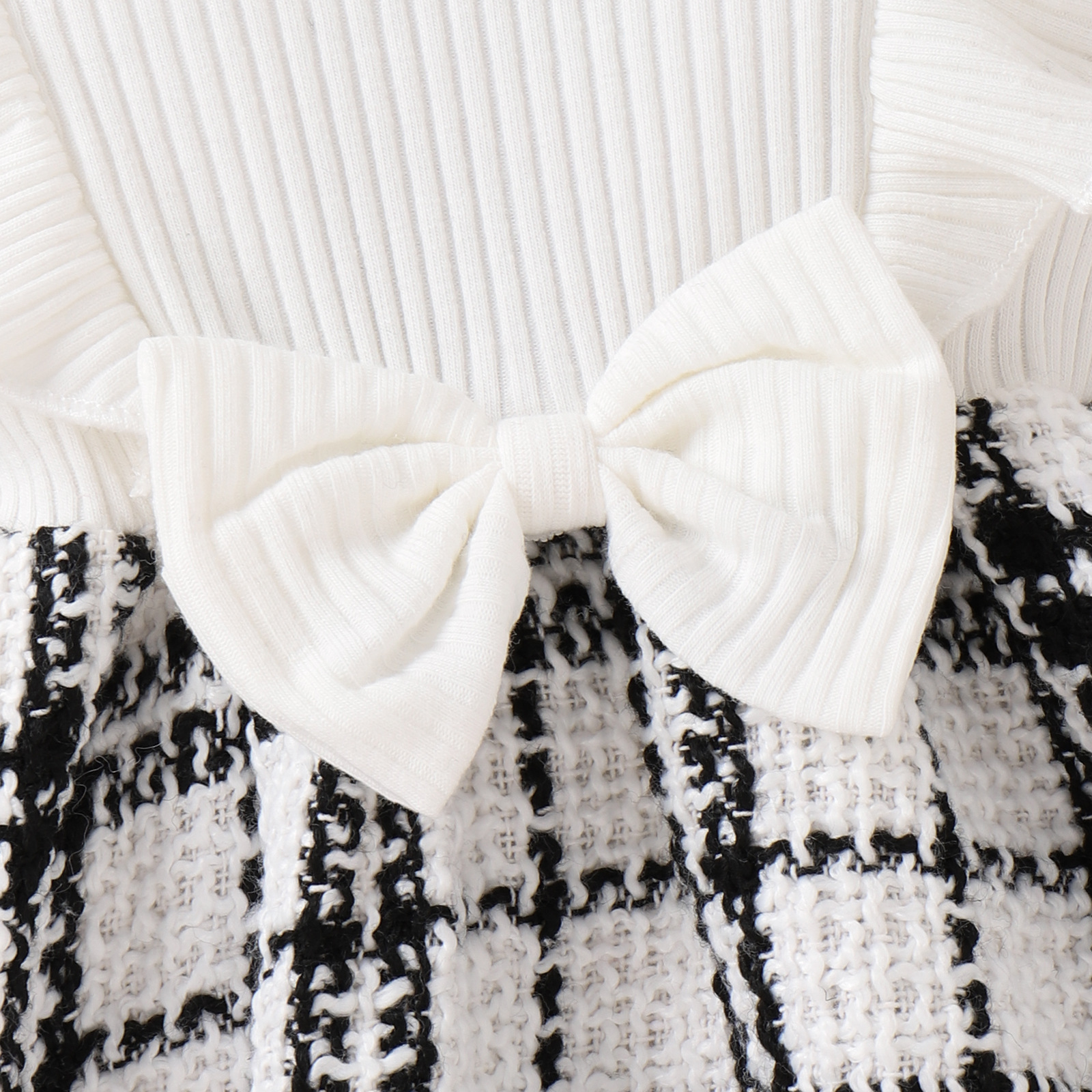 200g Weight Stretchy Elasticity Baby(0-2Years) Age Group Regular Fit Fit Type Plaid, Flower, Bow Knot Pattern Winter, Autumn Season Baby Girl'S Gender Cotton, Polyester Fabric Patchwork Design Fashion Style Fashion Plaid Flower Bow Knot Patchwork Cotton Polyester Baby Rompers 9