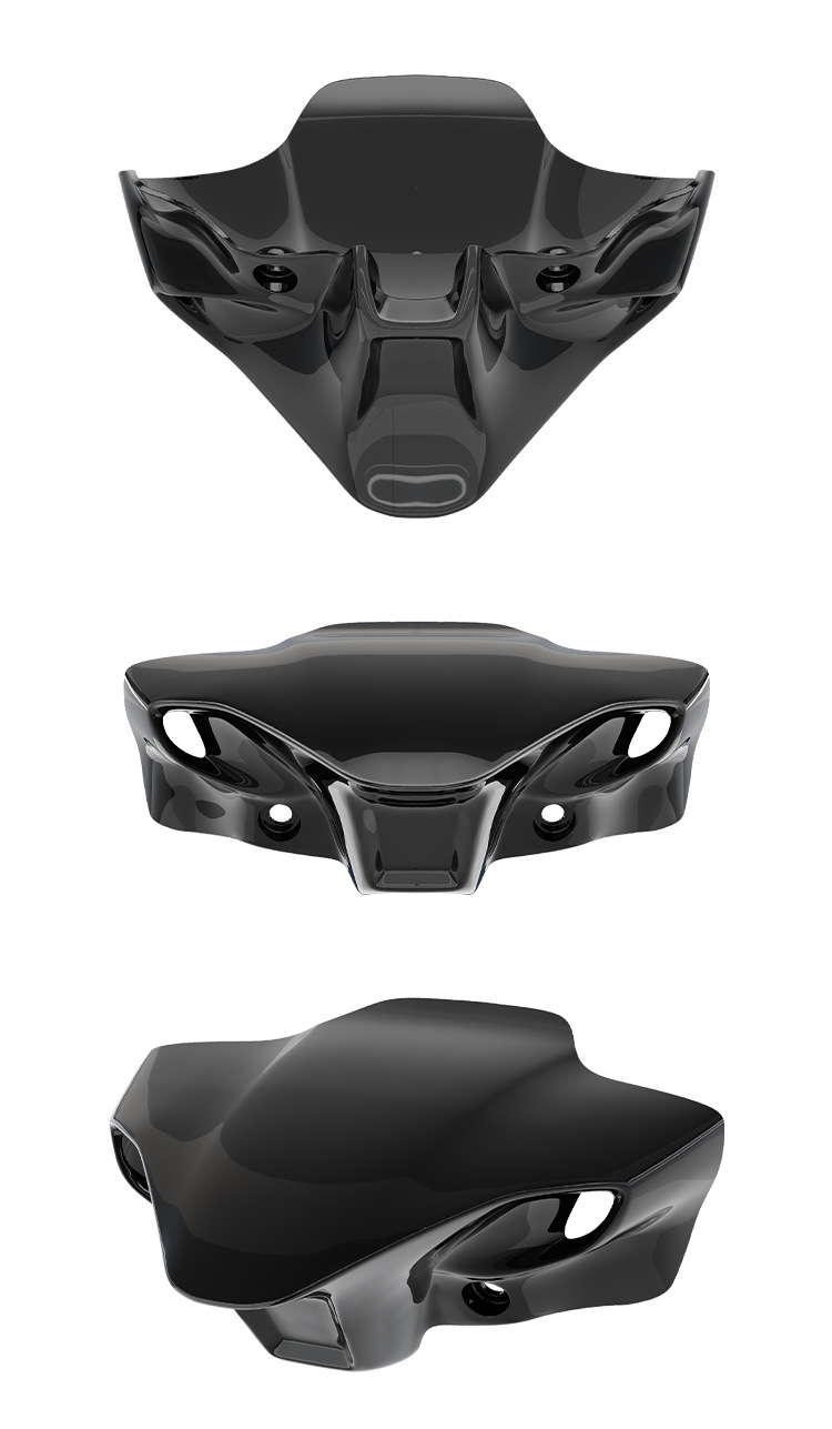 Suitable for Ducati Streetfighter V4/V4S/V2 Head Cover Modification Front Windshield Hood Wind Deflector for Models 18-24