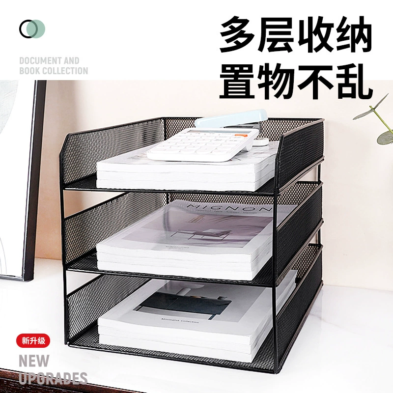 Настольная полка для хранения книг для учеников Многослойная полка для книжных полок