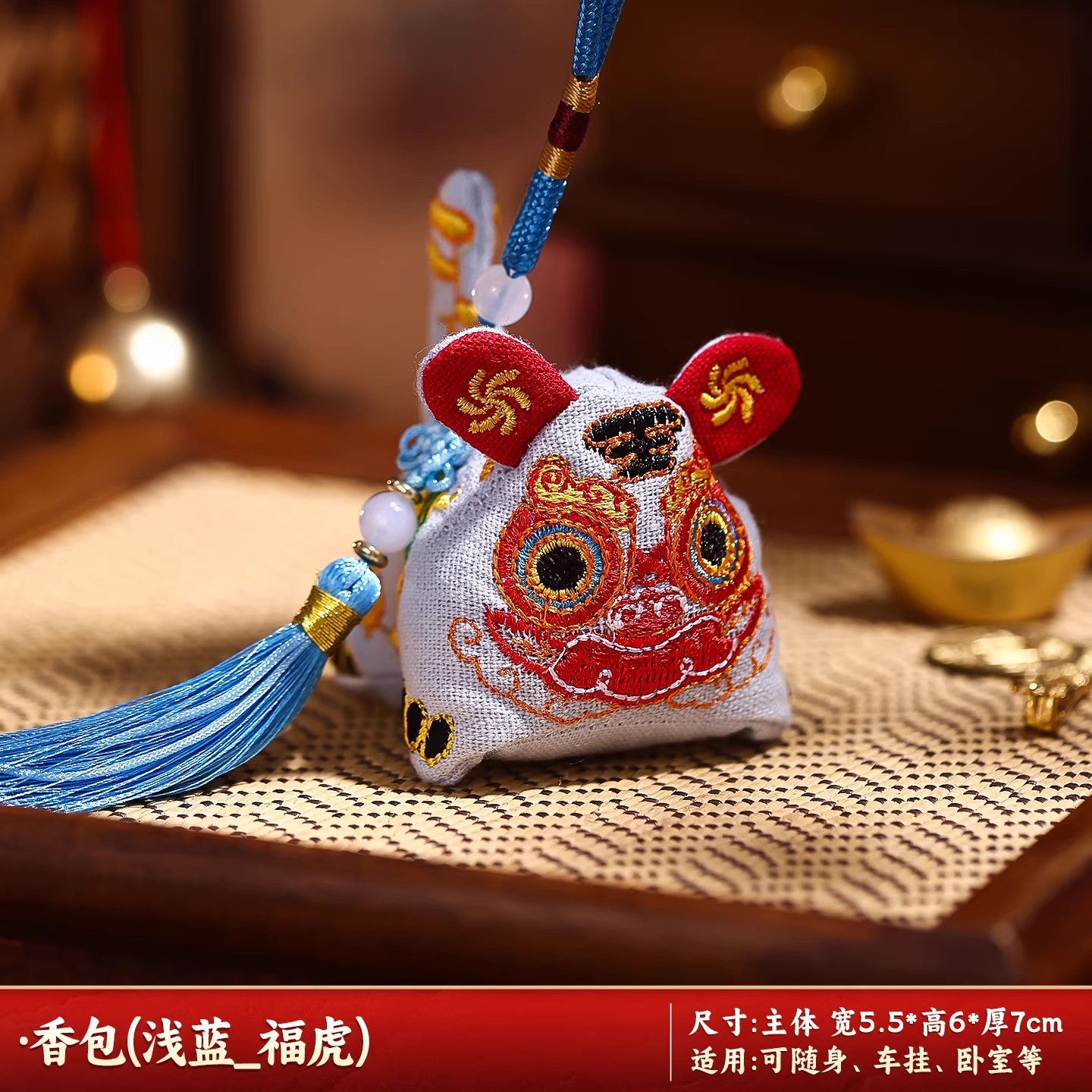 Nuevo regalo del año del caballo bolsas de caqui colgantes hechos a mano productos terminados de yu