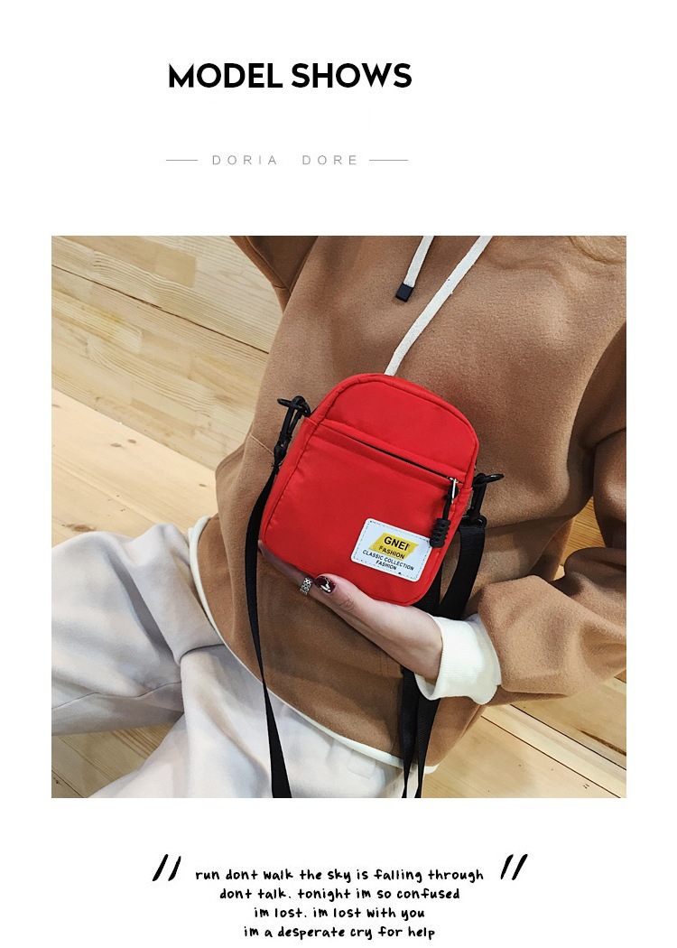 Mini Crossbody Bag - Black