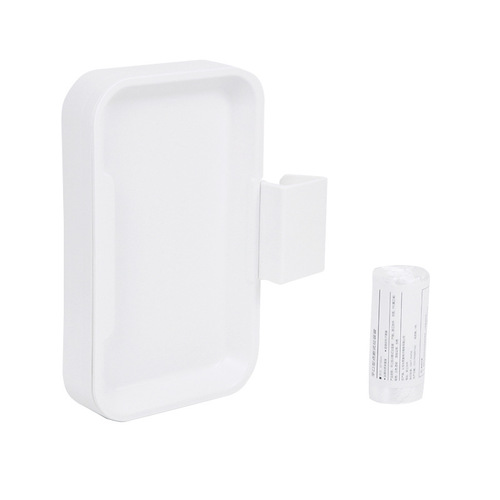 Must-have dormitory goodies for students, dormitory upper bunk artifact with cover, hangable garbage rack, bedroom deodorant garbage rack