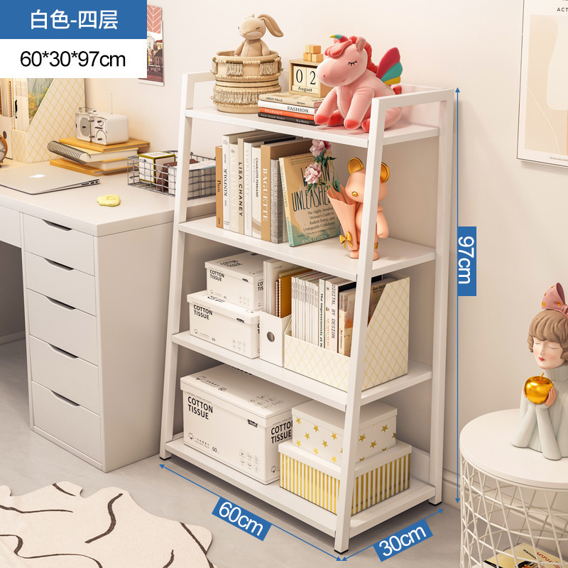 INS estilo estantería piso dormitorio casa simple moderna Pantalla de almacenamiento de hierro sala de estar estante trapezoidal